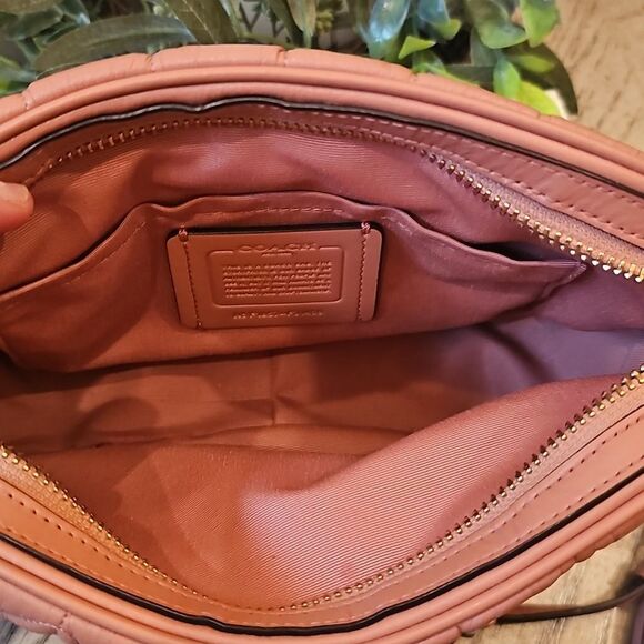 Coach Isla Chain Quilted Crossbody Bag - Picture 8 of 13